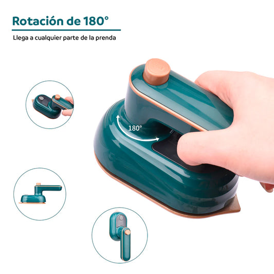 Mini Plancha a vapor de viajes