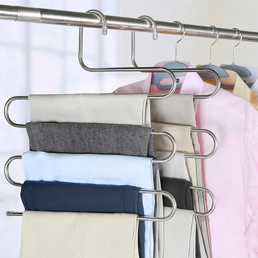 Percha Multiusos Antideslizante para Pantalones