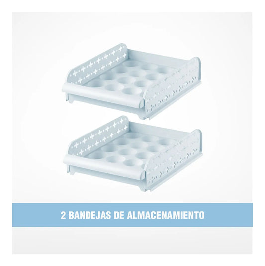 Organizador de Huevos - 2 Niveles