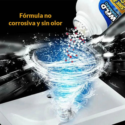 Polvo destapa tuberías sin Olor
