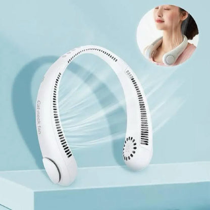 Mini ventilador de cuello portátil